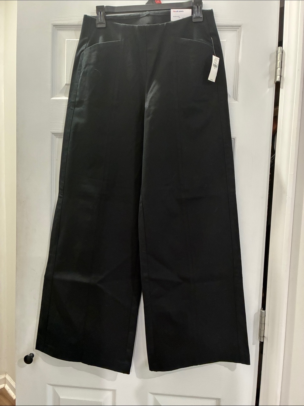 Black Wide-Leg Women Old Navy Pants